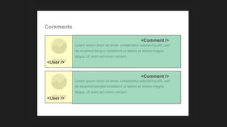 <Comment />
<Comment />
<User />
<User />
 