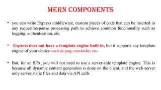 Comprehensive Introduction to MERN Stack Full Stack Development | PPTX