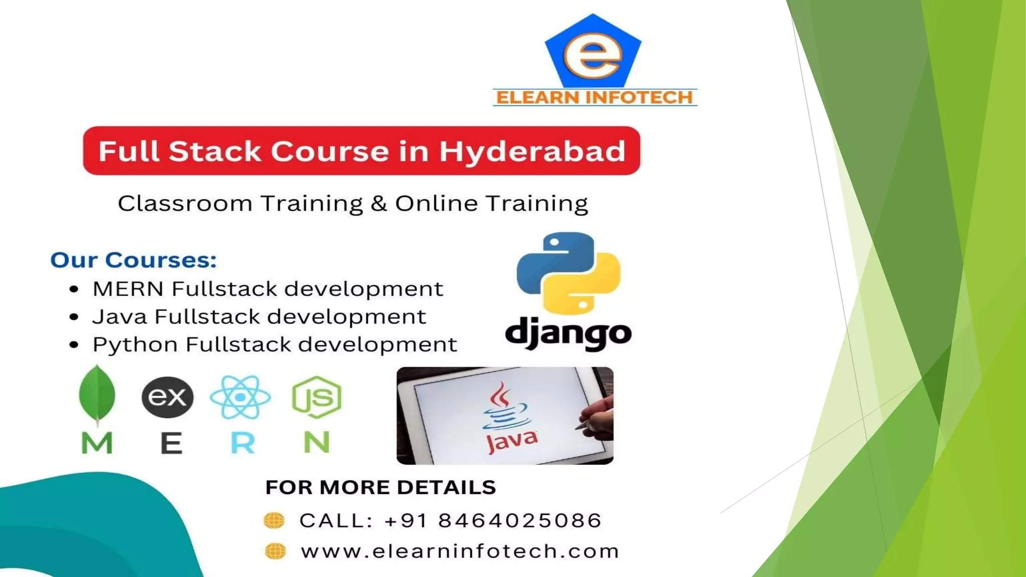 Full Stack Training in Hyderabad | PPT