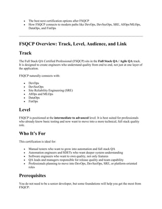 Full Stack QA Certified Professional FSQCP Certification Guide.pdf