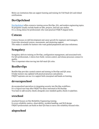 Full Stack QA Certified Professional FSQCP Certification Guide.pdf
