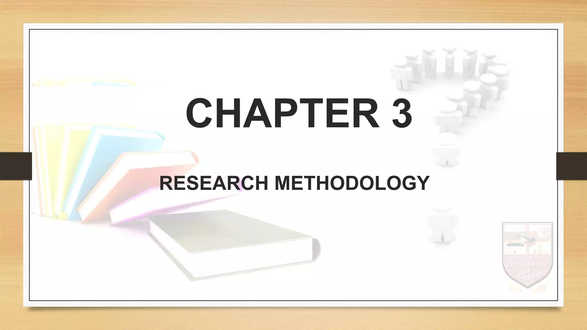 CHAPTER 3
RESEARCH METHODOLOGY
 