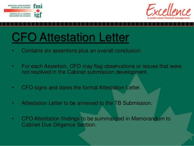 chief financial officer attestation chief financial officer attestation