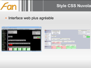 Style CSS Nuvola Interface web plus agréable 