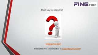 support@4msa.com
www.4msa.com
 