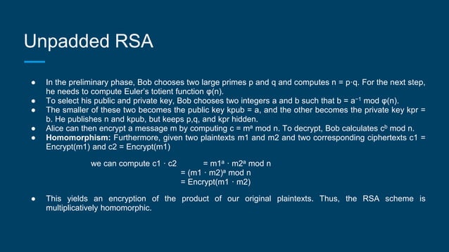 Fully Homomorphic Encryption 1 Pptx Web Development Internet
