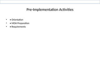 Comprehensive Work Immersion Implementation Plan for Senior High School ...