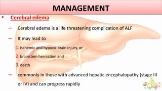 Fulminant hepatic failure (fhf) | PPTX