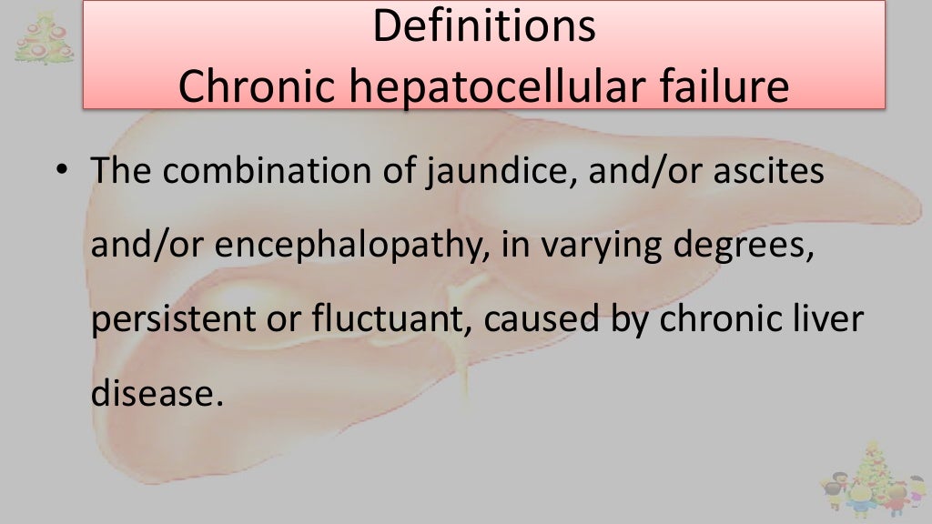 Fulminant hepatic failure (fhf)