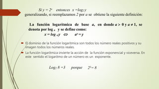 Sentido Ax Fun. exponencial y fun logaritmica. Veterinaria 2024.pptx