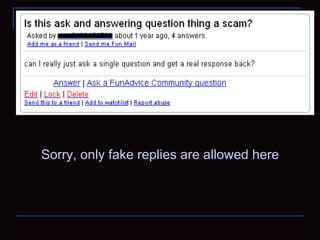 Sorry, only fake replies are allowed here 