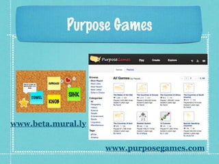 Purpose Games