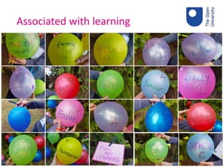 Associated with learning
 