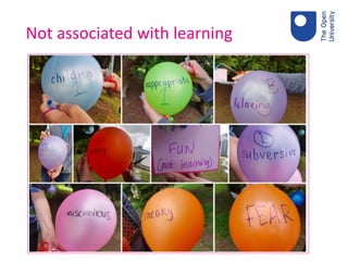 Not associated with learning
 