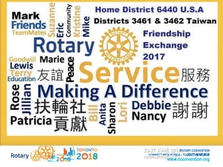 ROTARY CONVENTION
23-27 JUNE 2018
riconvention.org
CONNECT WITH KOREA – TOUCH THE WORLD
www.riconvention.org
ROTARY INTERNATIONAL
CONVENTION
28 May-1 June 2016
ROTARY CONVENTION
TORONTO, ONTARIO, CANADA
23-27 JUNE 2018
riconvention.org
 