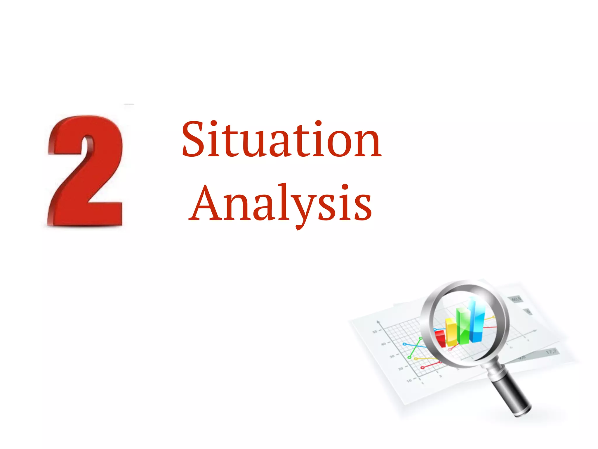Situation
Analysis
 