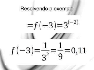 Resolvendo o exemplo
 