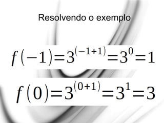 Resolvendo o exemplo
 