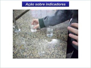Ação sobre indicadores
 