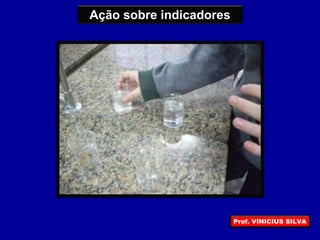 Ação sobre indicadores
Prof. VINICIUS SILVA
 