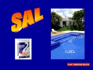 NaCl CuSO4
Prof. VINICIUS SILVA
 