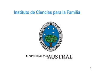 Instituto de Ciencias para la Familia 