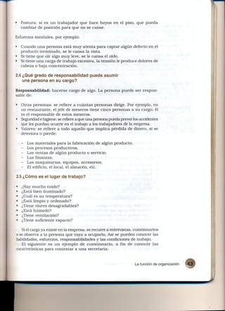 Función de organización0001