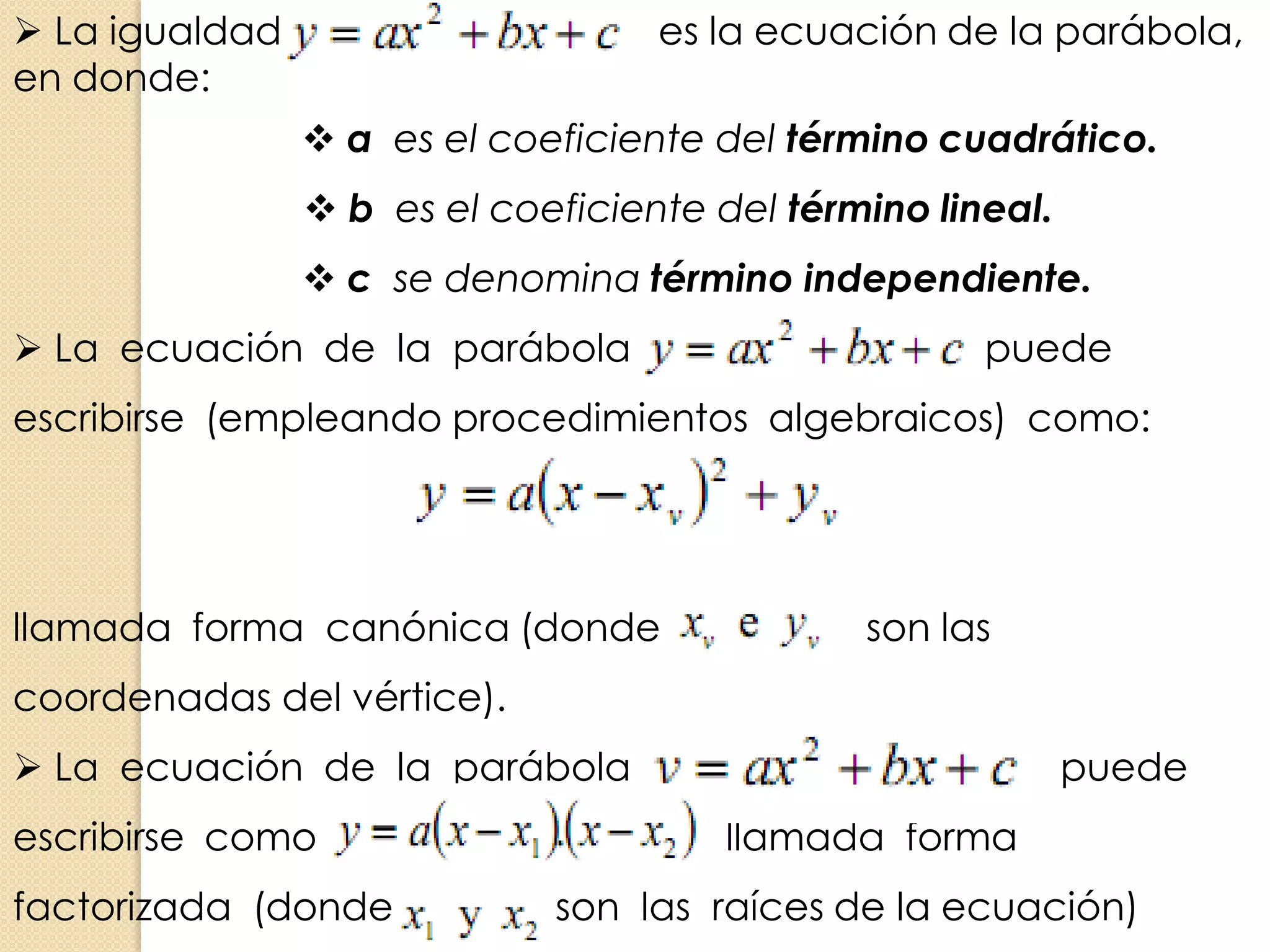 Funcion De Segundo Grado