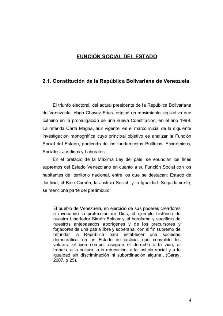 Función de social del estado (trabajo)