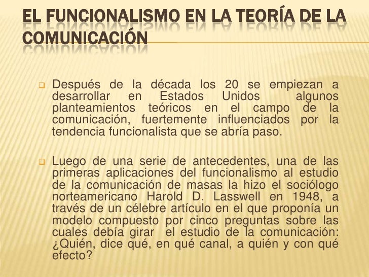 Funcionalismo