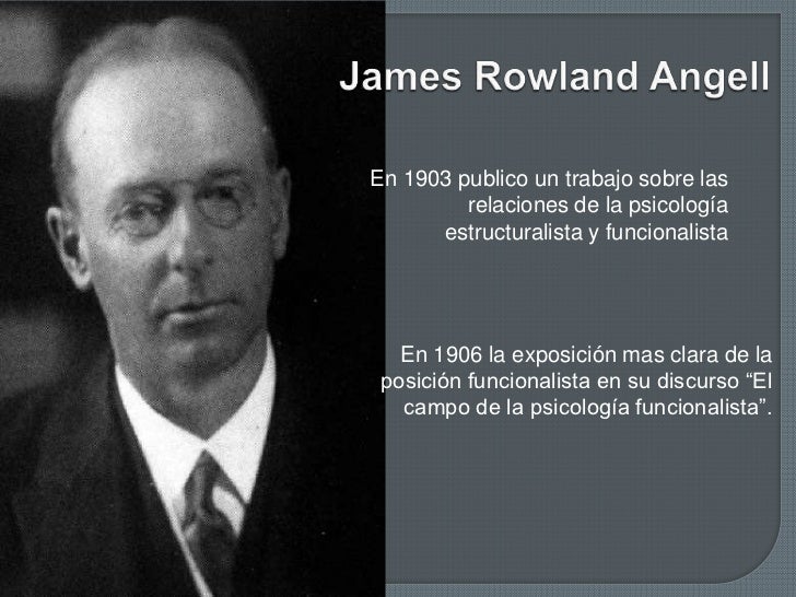 Funcionalismo Psicologico
