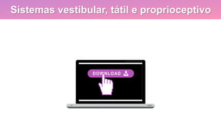 Sistemas vestibular, tátil e proprioceptivo
 
