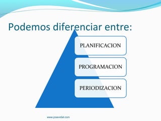 Podemos diferenciar entre:




        www.josevidal.com
 