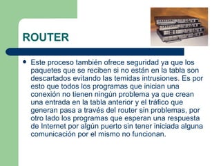 Funcionamiento Del Switch Y Del Router | PPT