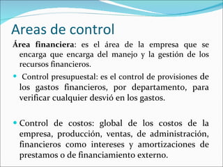 Funcion control 2011