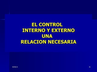 Funcion control externo | PPT