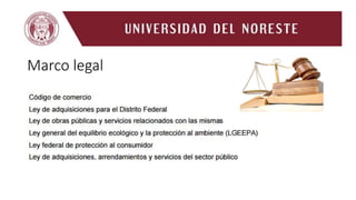 Marco legal
 