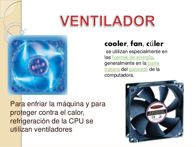 Funcion del ventilador