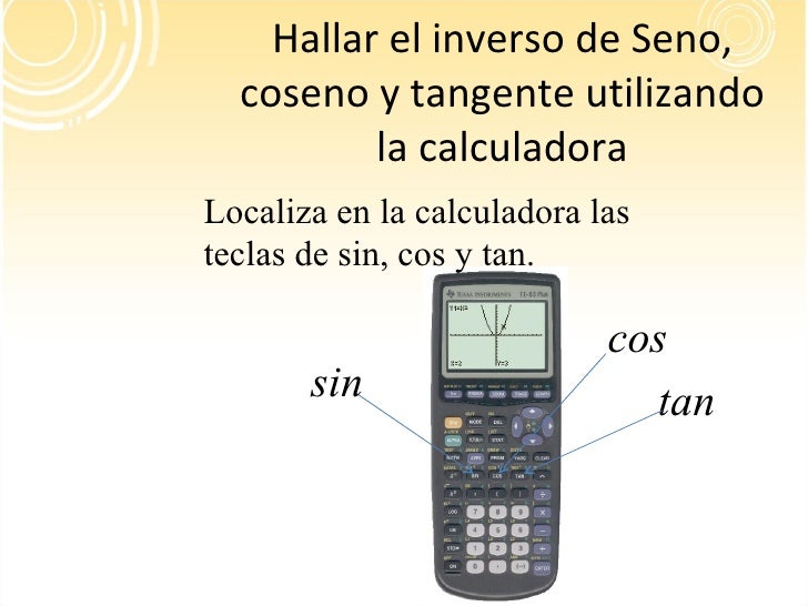 Como Calcular La Tangente Sin Calculadora