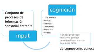 Funciones Sensopercepción, cognitivas, conativas y pulsiones | PPTX