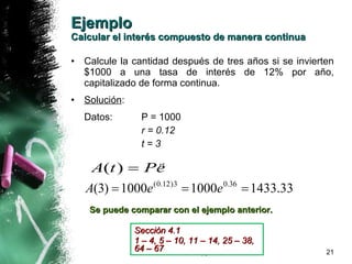 Funciones Exponenciales Y Logaritmicas