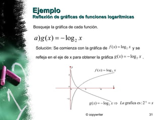 Funciones Exponenciales Y Logaritmicas
