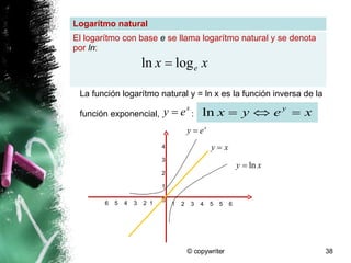 Funciones Exponenciales Y Logaritmicas