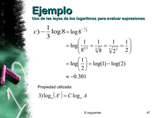 Funciones Exponenciales Y Logaritmicas