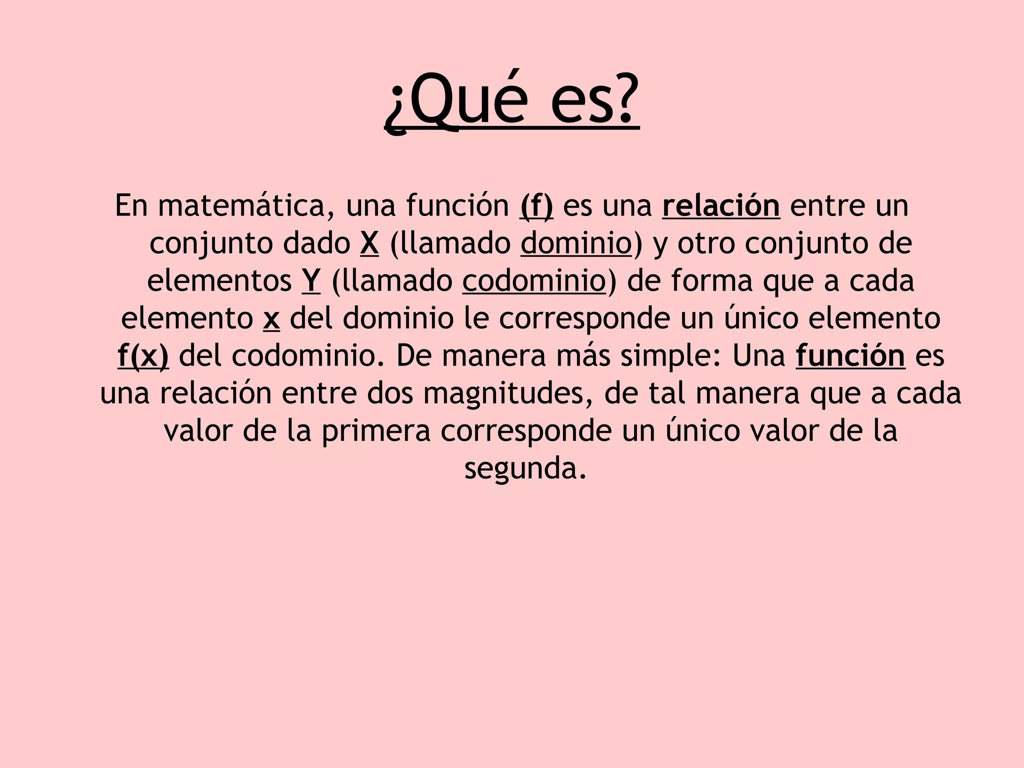 Funciones. matemática | PPT