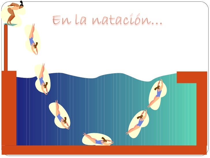 En la natación…<br />