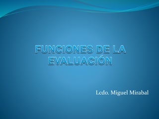 Lcdo. Miguel Mirabal
 