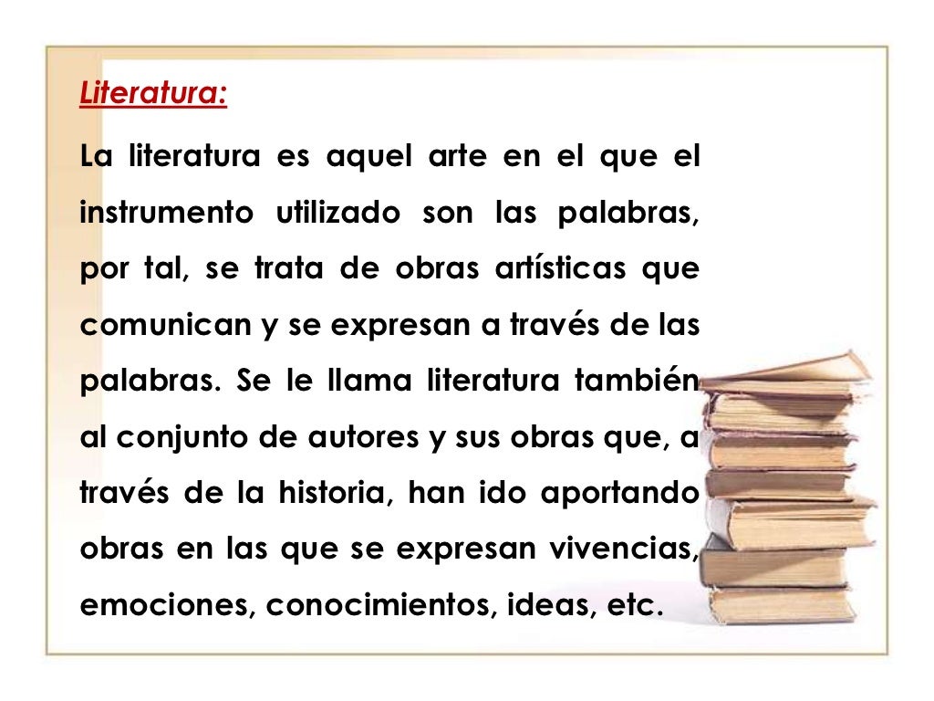 Funciones de la literatura