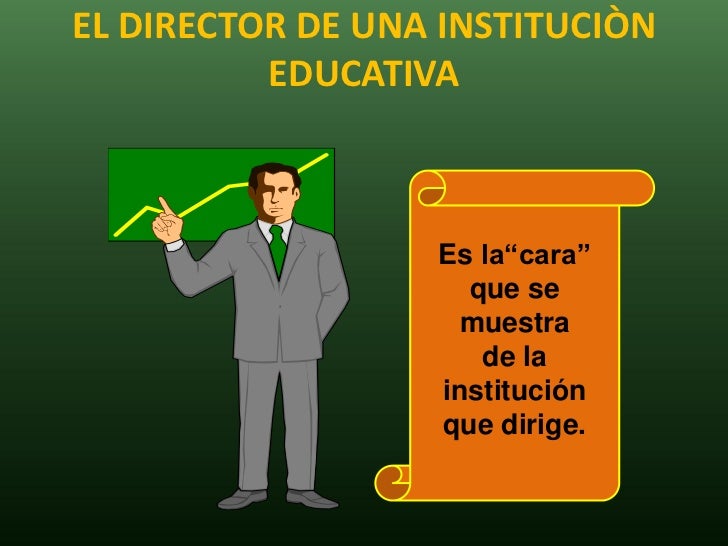 Funciones del director