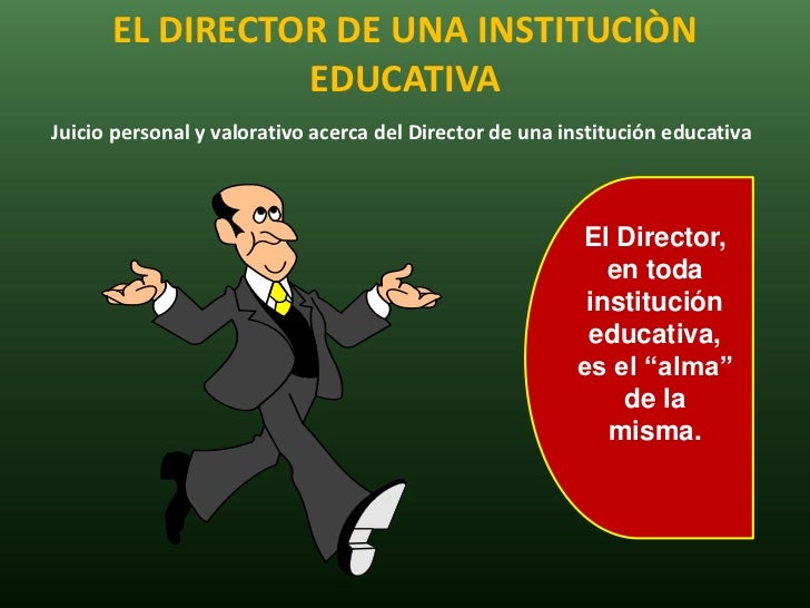 Funciones del director